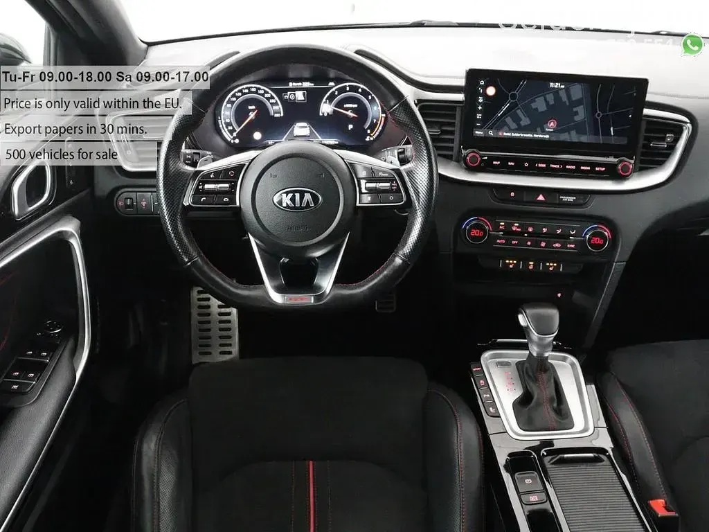 Gebraucht Kia ProCeed GT 204 PS (150 kW) 2021 Schwarz Kombi