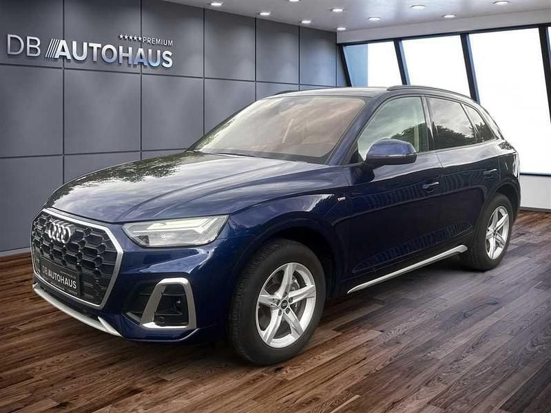 Blau Gebraucht 2023 Audi Q5 S-Line SUV | 39.490 € (Superpreis) - Bild 1/4