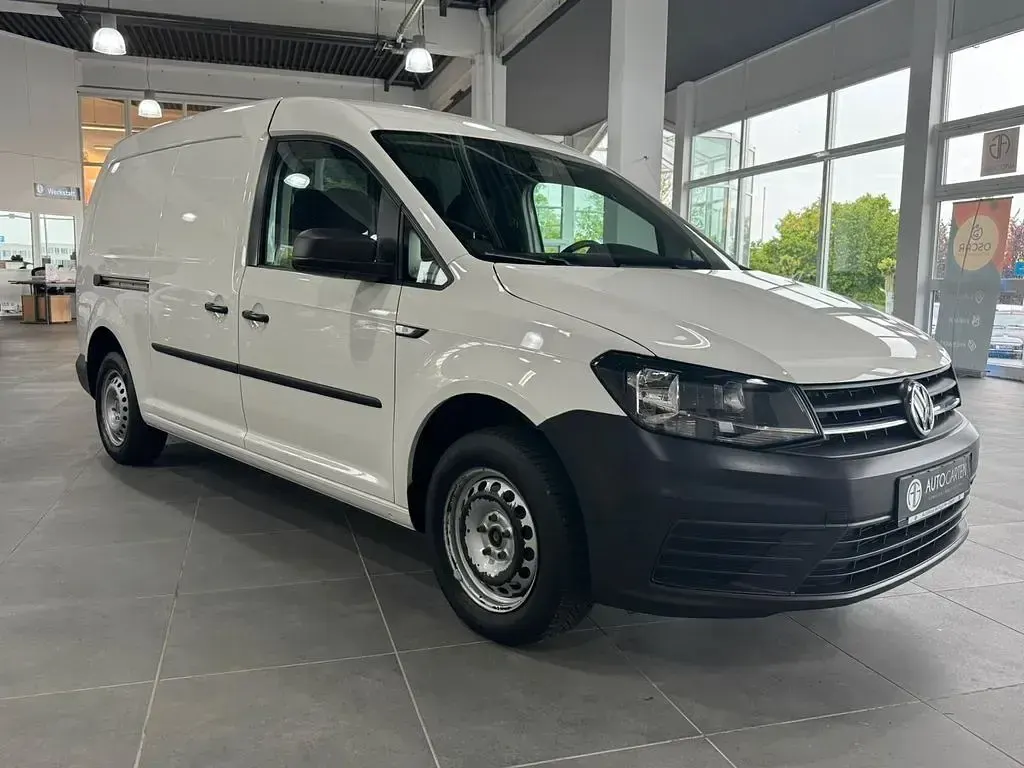 Gebraucht VW Caddy Maxi 135 PS (99 kW) 2020 Weiß Van / Kleinbus