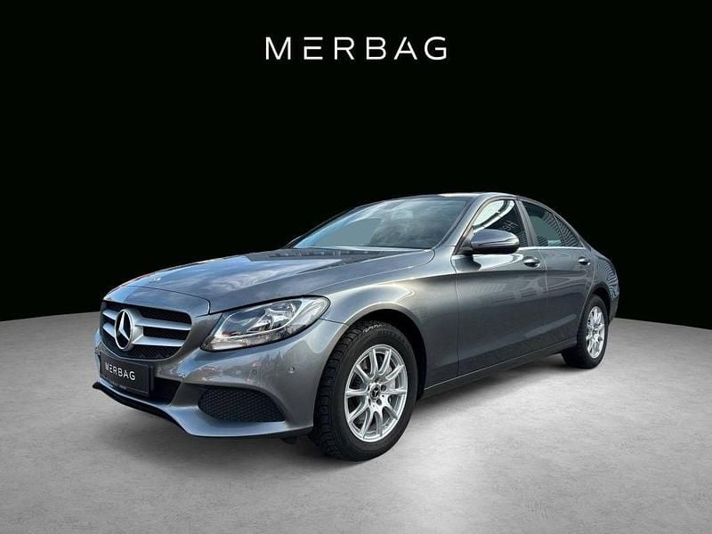 Metalliclack selenitgrau Gebraucht 2017 Mercedes C250 Limousine | 16.900 € (Superpreis) - Bild 1/4
