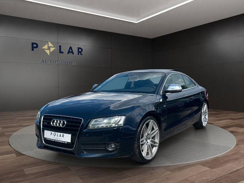 Blau Gebraucht 2008 Audi A5 S-Line Coupé | 11.990 € (Teuer) - Bild 1/2