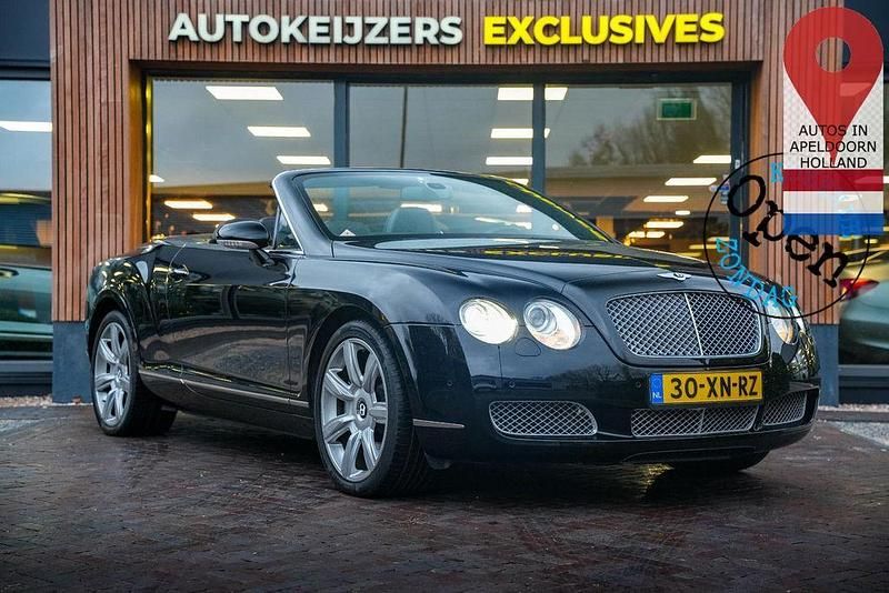 Schwarz Gebraucht 2007 Bentley Continental GT Convertible Cabrio | 43.519 € (Teuer) - Bild 1/4