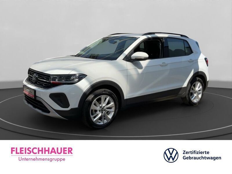 Pure white Gebraucht 2024 VW T-Cross Life SUV | 21.890 € (Fairer Preis) - Bild 1/4