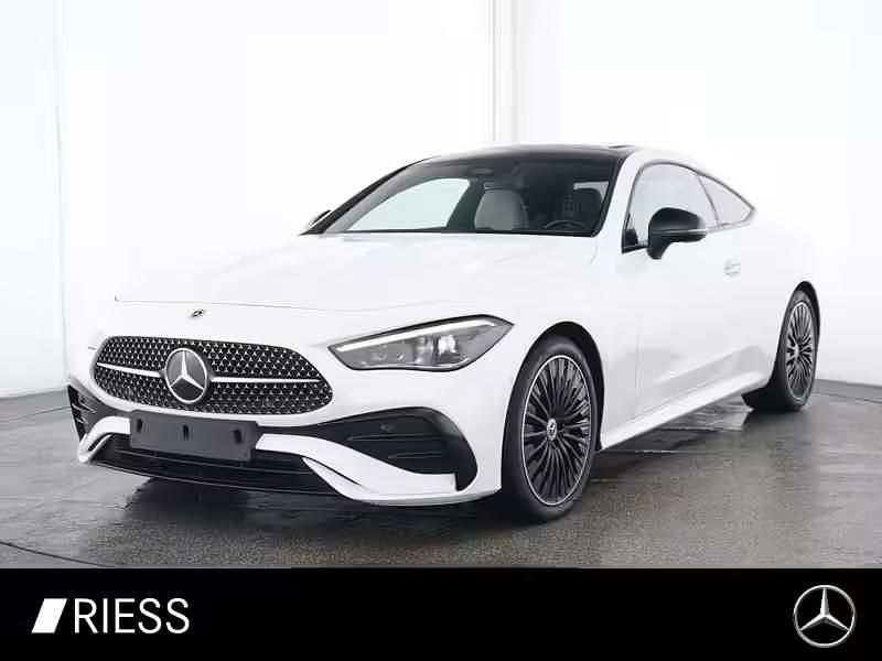 Unilack polarweiß Gebraucht 2024 Mercedes CLE220 AMG Coupé | 52.440 € (Superpreis) - Bild 1/4