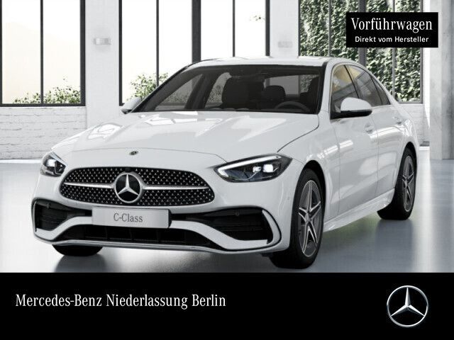 Weiß Gebraucht 2024 Mercedes C200 AMG Limousine | 46.900 € (Teuer) - Bild 1/4