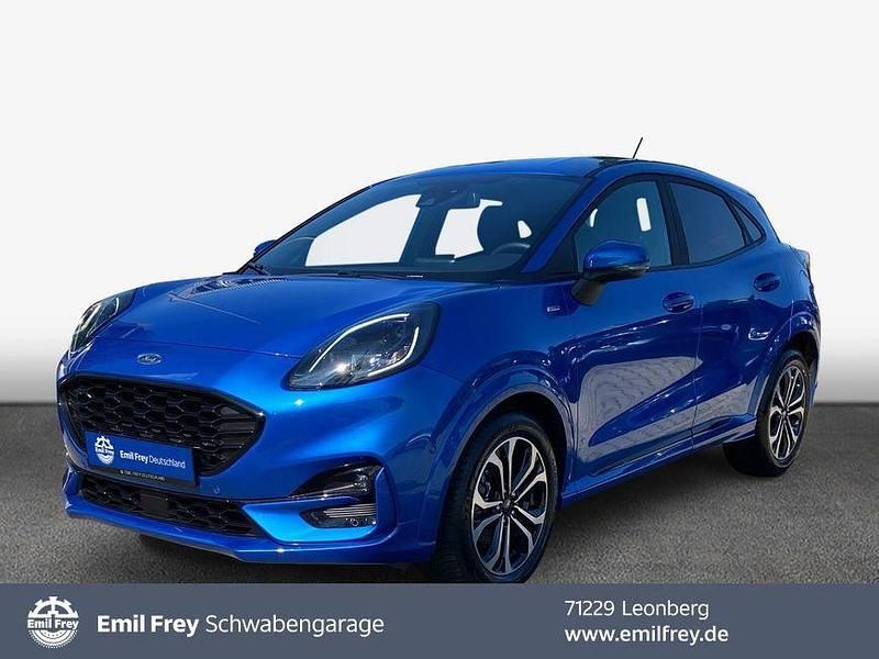 Blau Gebraucht 2023 Ford Puma Gen-E ST-Line SUV | 21.900 € (Guter Preis) - Bild 1/4
