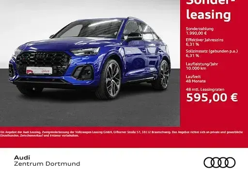 Gebraucht Audi SQ5 Sportback Ambiente 341 PS (250 kW) 2022 Blau SUV