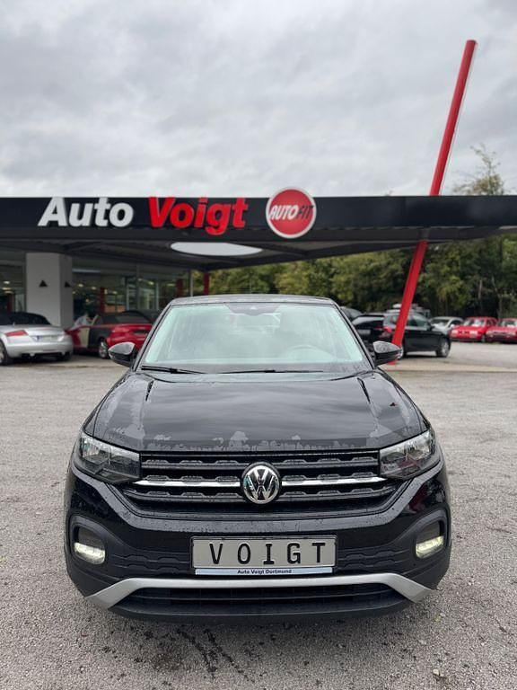 Schwarz Gebraucht 2019 VW T-Cross SUV | 17.450 € (Guter Preis) - Bild 1/4