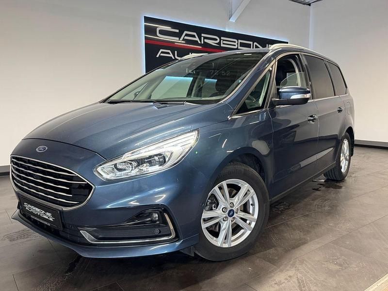 Blau Gebraucht 2021 Ford Galaxy Titanium Van / Kleinbus | 18.650 € (Fairer Preis) - Bild 1/4