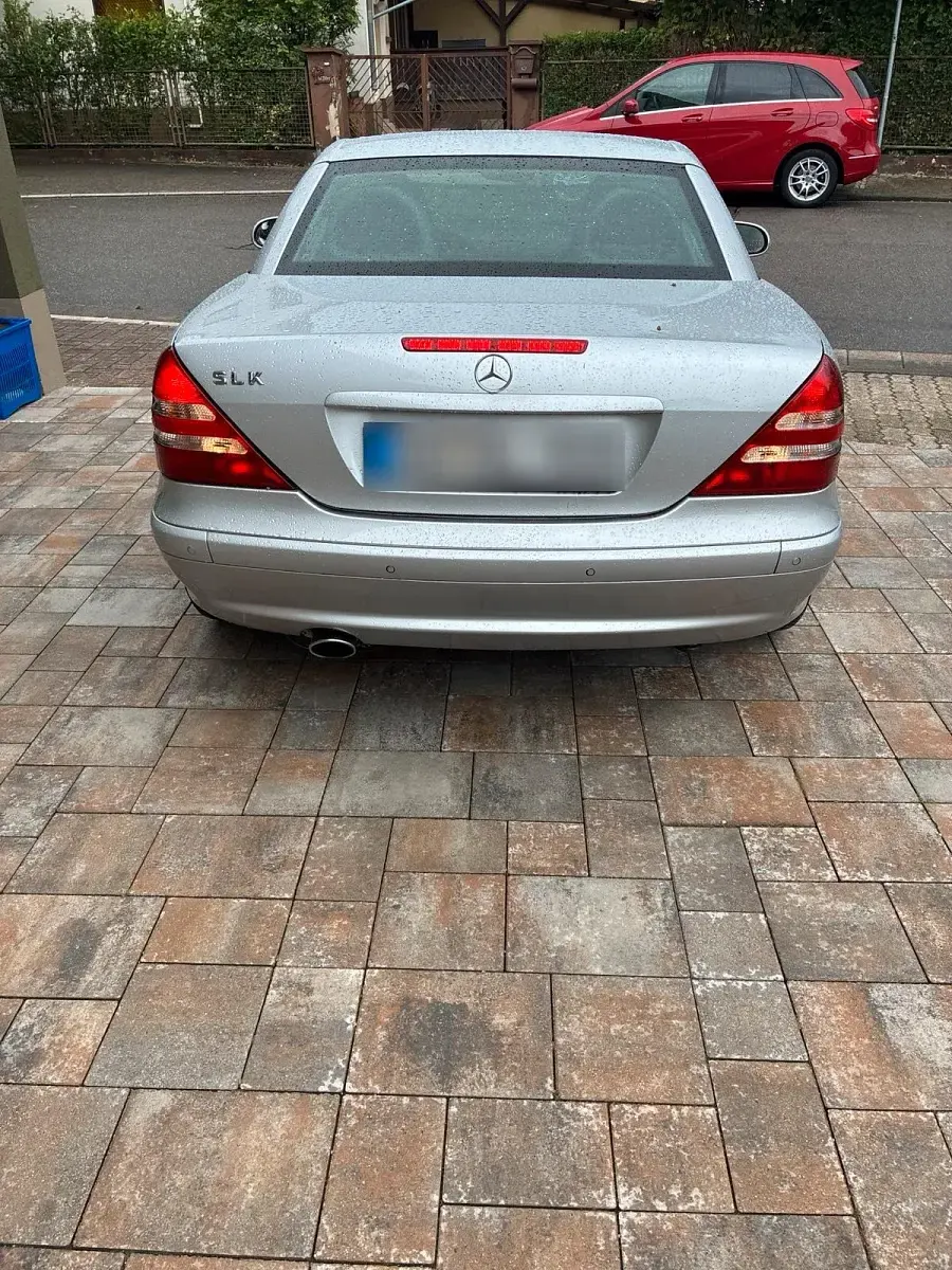 Gebraucht Mercedes SLK200 2001 Silber Cabrio