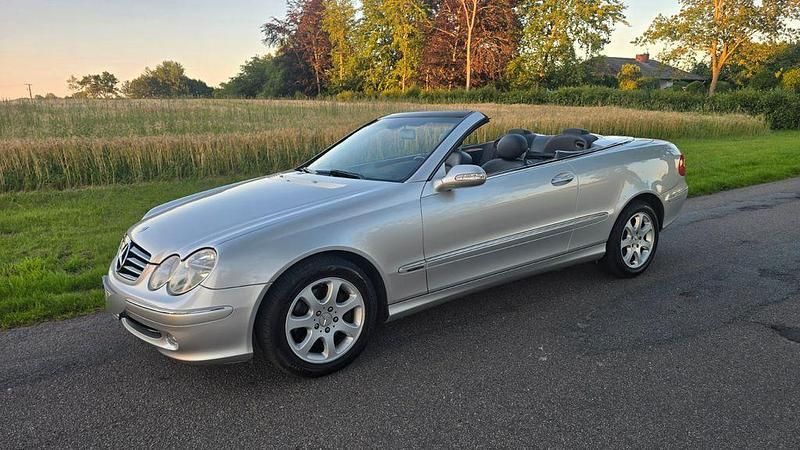Silber Gebraucht 2004 Mercedes CLK200 Elegance Cabrio | 7.500 € (Guter Preis) - Bild 1/4