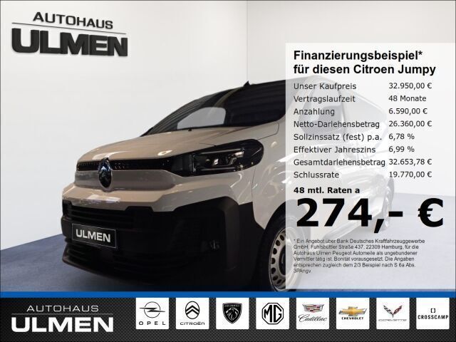 Weiss Gebraucht 2024 Citroën Jumpy Van / Kleinbus | 32.950 € (Etwas zu teuer) - Bild 1/4