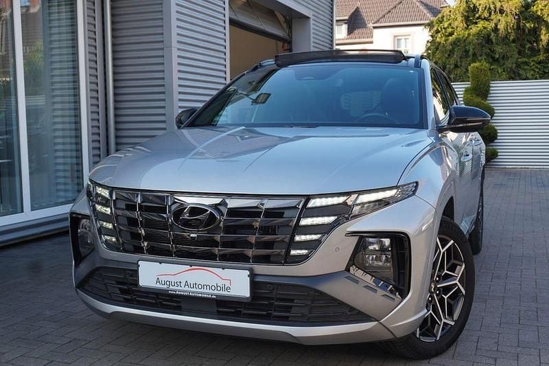 Silber Gebraucht 2022 Hyundai Tucson N Line SUV | 31.470 € (Etwas zu teuer) - Bild 1/4