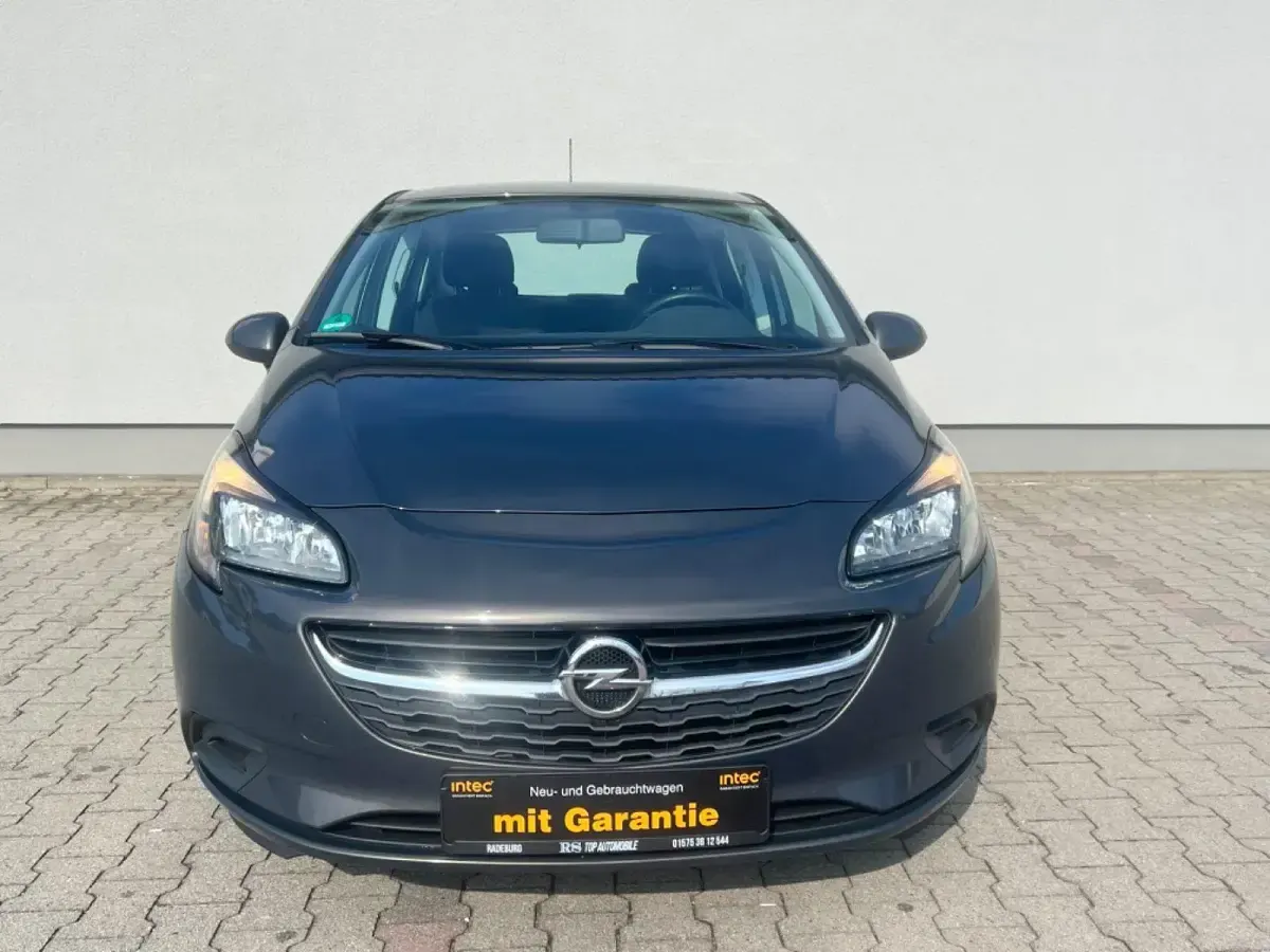 Gebraucht Opel Corsa Edition 90 PS (66 kW) 2016 Grau Kleinwagen