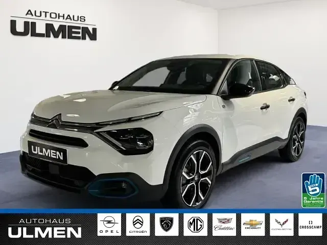 Gebraucht Citroën e-C4 Feel 100 kW (136 PS) 2023 Weiss Limousine