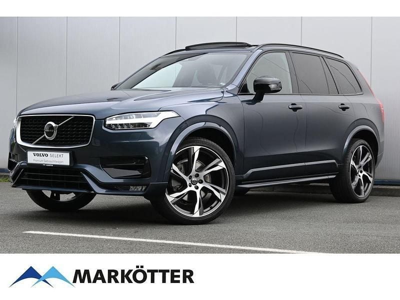 Denim blue Gebraucht 2020 Volvo XC90 R-Design SUV | 51.450 € (Teuer) - Bild 1/4