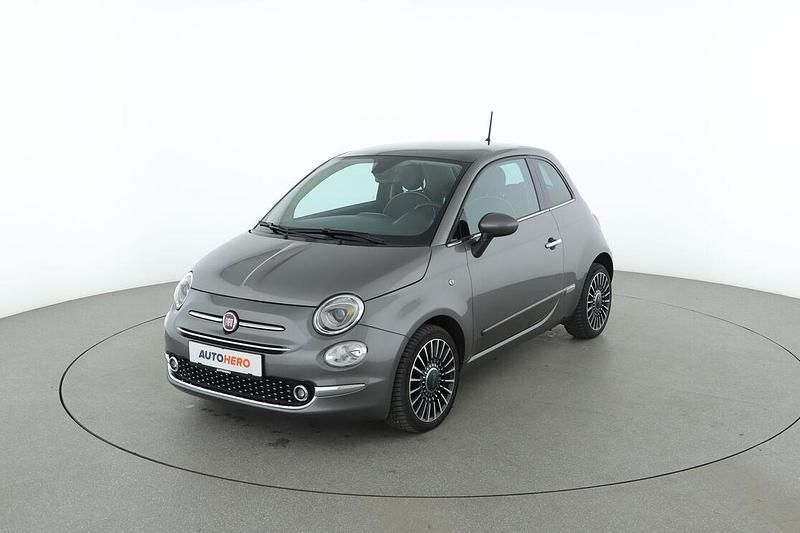 Grau Gebraucht 2016 Fiat 500 Lounge Limousine | 8.620 € (Fairer Preis) - Bild 1/3