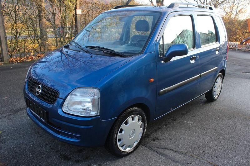 Gebraucht Opel Agila 75 PS (55 kW) 2002 Blau Kleinwagen
