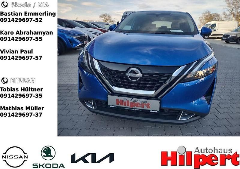 Magnetic blue (metallic) Gebraucht 2023 Nissan Qashqai N-Connecta SUV | 27.990 € (Fairer Preis) - Bild 1/4