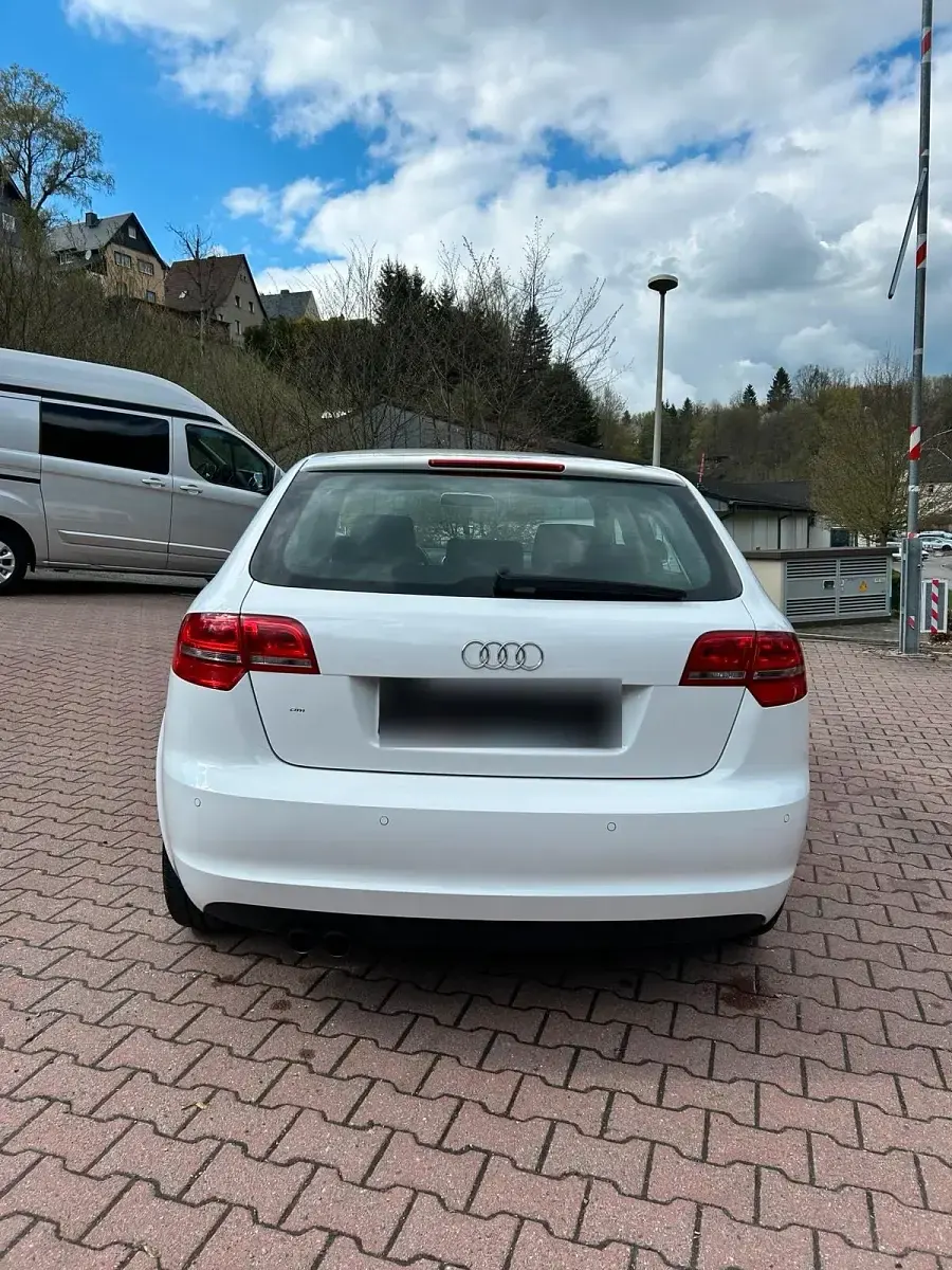 Gebraucht Audi A3 125 PS (91 kW) 2010 Weiß Kleinwagen