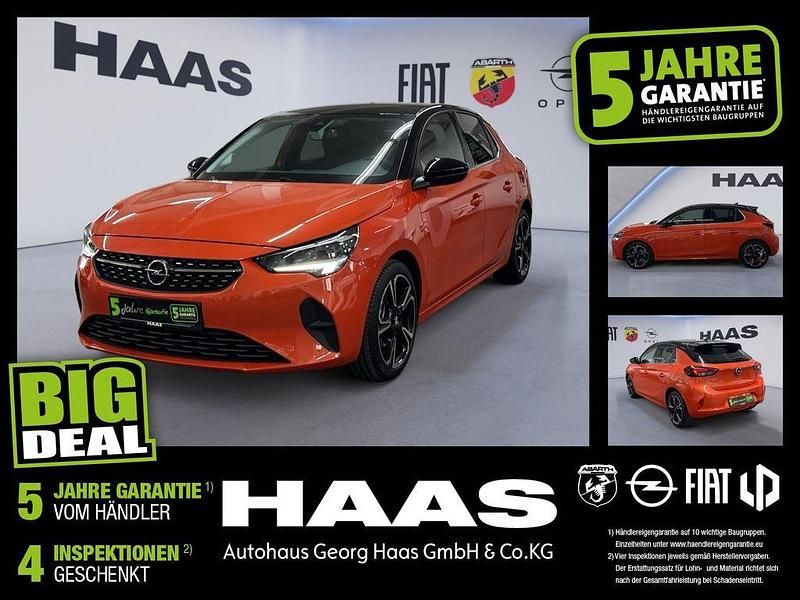 Power orange/dynamik orange Gebraucht 2021 Opel Corsa Elegance Kleinwagen | 13.280 € (Fairer Preis) - Bild 1/4