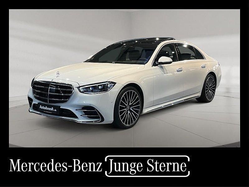 Manufaktur lack manufaktur opalithweiss bright Gebraucht 2024 Mercedes S580 AMG Limousine | 120.890 € (Superpreis) - Bild 1/4