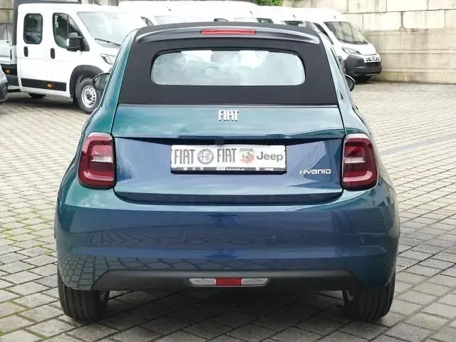 Neu Fiat 500C Icon 65 PS (47 kW) 2026 Ozean grün metallic Cabrio