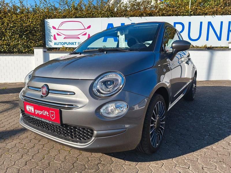 Grau Gebraucht 2019 Fiat 500C Lounge Cabrio | 9.590 € (Fairer Preis) - Bild 1/4