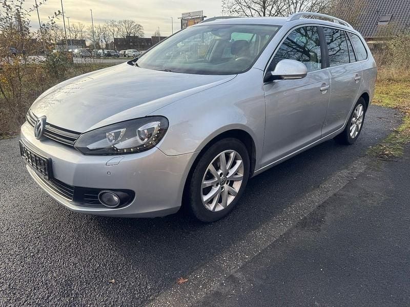 Silber Gebraucht 2012 VW Golf VII Match Kombi | 4.000 € (Superpreis) - Bild 1/4