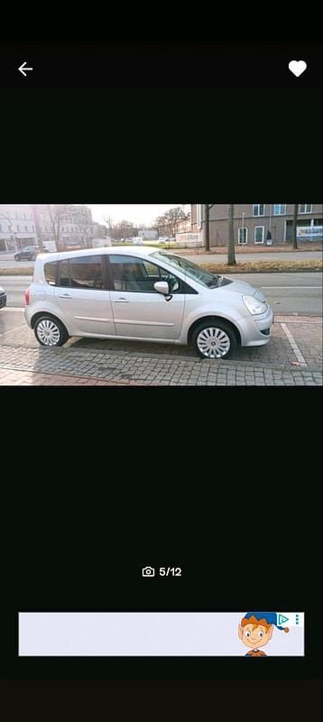 Gebraucht Renault Grand Modus 110 PS (80 kW) 2008 Grau Van / Kleinbus