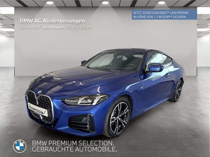 Blau Gebraucht 2024 BMW 420 Comfort Edition Coupé | 40.999 € (Superpreis) - Bild 1/2