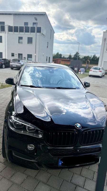 Schwarz Gebraucht 2015 BMW X6 M50 M Sport SUV | 24.899 € (Fairer Preis) - Bild 1/4