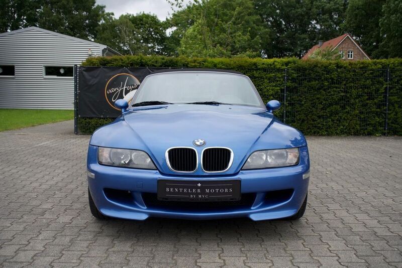 Blau Gebraucht 1998 BMW Z3 M Sport Line Cabrio | 49.990 € (Fairer Preis) - Bild 1/4