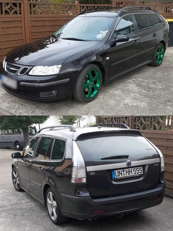 Second-hand Saab 9-3 Vector 150 CP (110 kW) 2007 Negru Break