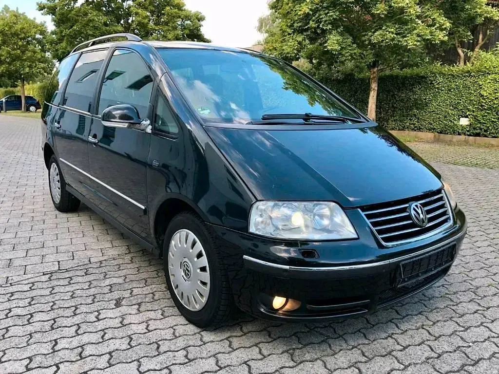 Gebraucht VW Sharan Exclusive 140 PS (102 kW) 2008 Schwarz Van / Kleinbus