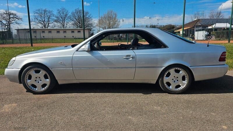 Silber Gebraucht 1996 Mercedes CL420 Coupé | 19.500 € - Bild 1/4