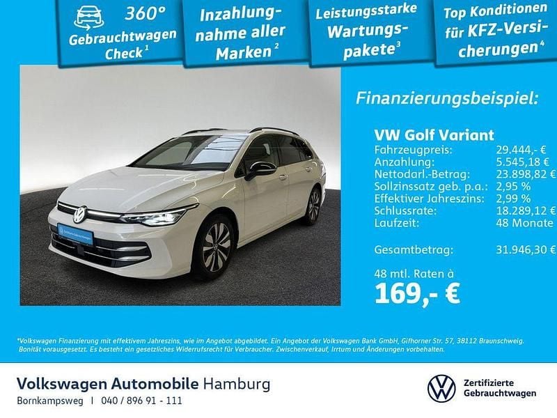 0r oryxweiß perlmutteffekt Gebraucht 2024 VW Golf VIII Goal Kombi | 29.444 € (Fairer Preis) - Bild 1/3