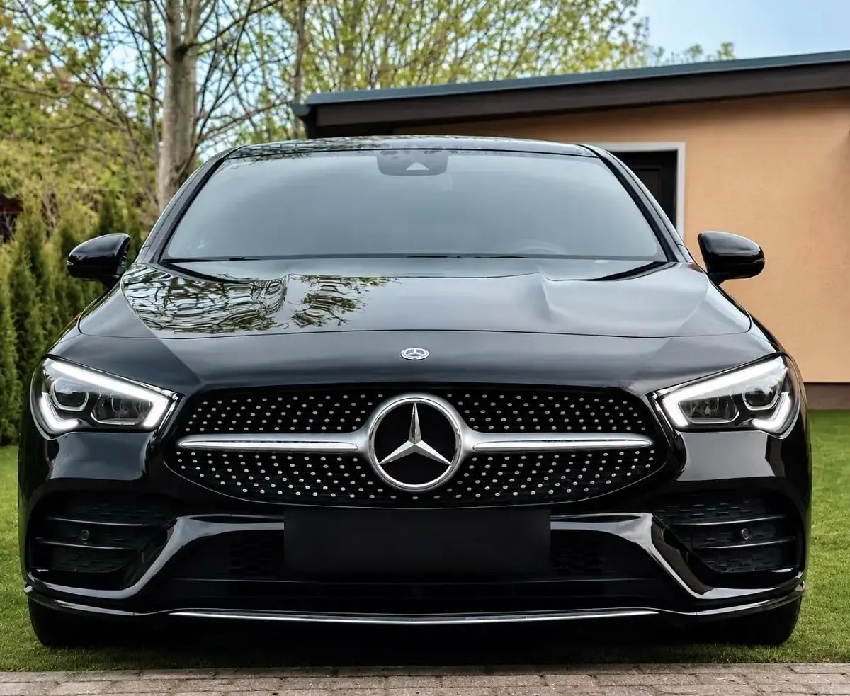 Gebraucht Mercedes CLA200 AMG line 163 PS (119 kW) 2021 Schwarz Coupé