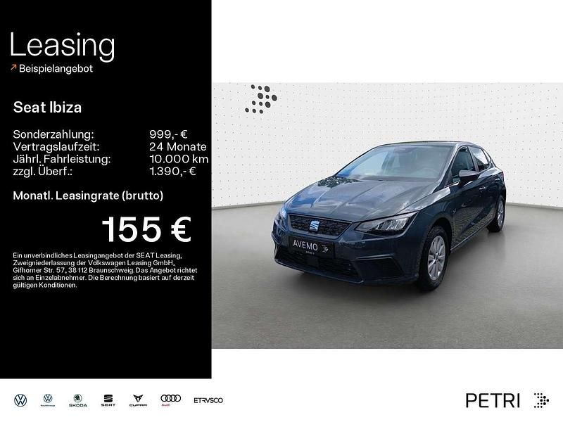 Fjordblau Neu 2025 Seat Ibiza Limousine | 23.490 € (Guter Preis) - Bild 1/4
