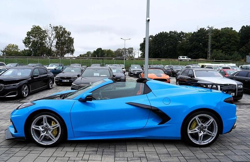 Gebraucht Corvette C8 502 PS (369 kW) 2021 Blau Cabrio