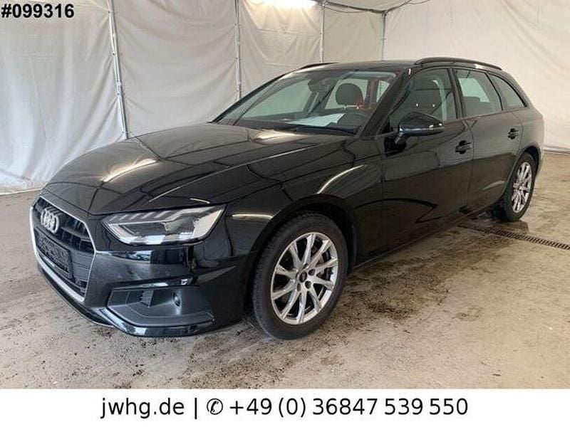Brillantschwarz Gebraucht 2022 Audi A4 Sport Kombi | 24.990 € (Guter Preis) - Bild 1/4