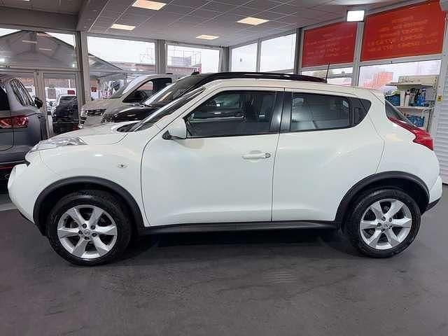 Gebraucht Nissan Juke Acenta 110 PS (80 kW) 2012 Weiß SUV