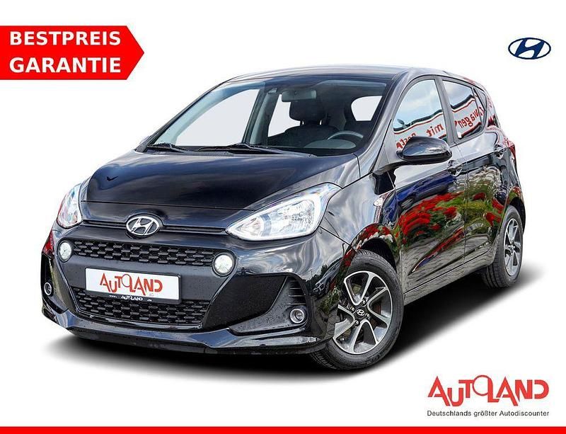 Schwarz Gebraucht 2018 Hyundai i10 Passion Kleinwagen | 10.990 € (Etwas zu teuer) - Bild 1/4