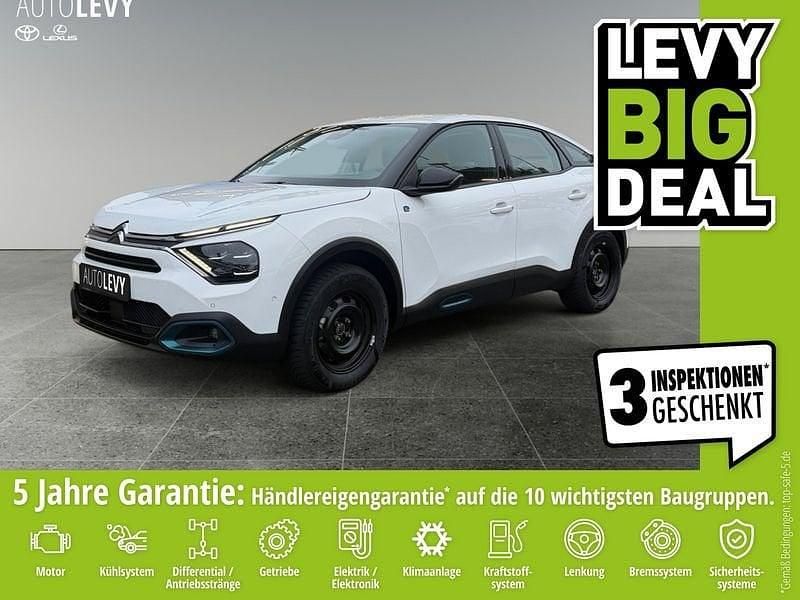 Gebraucht Citroën e-C4 Feel 100 kW (136 PS) 2022 Lack weiss banquise/typ aussen SUV