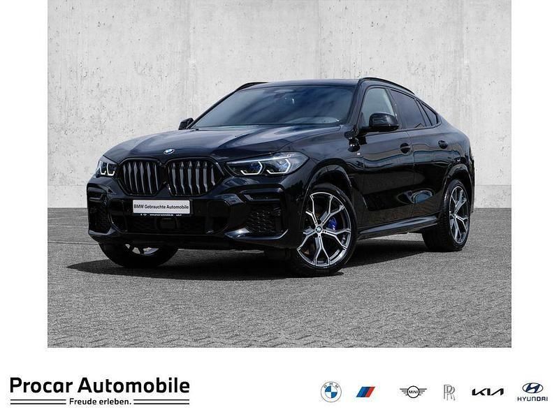 Schwarz Gebraucht 2023 BMW X6 Sport Line SUV | 81.890 € (Etwas zu teuer) - Bild 1/3