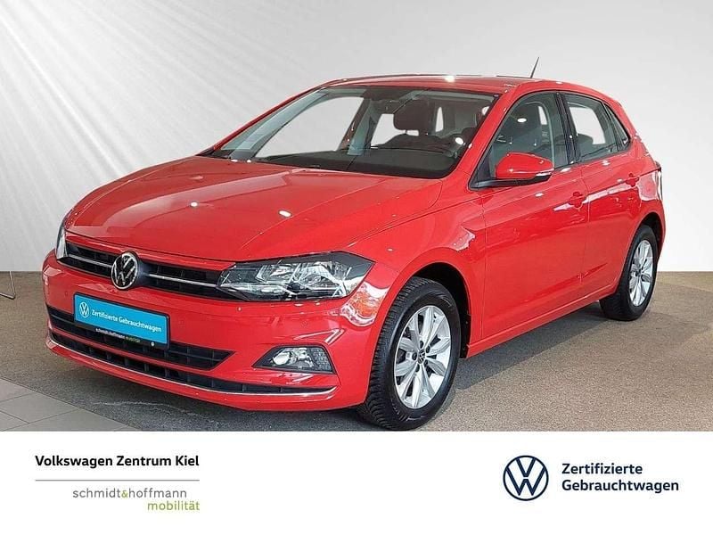 Rot Gebraucht 2021 VW Polo Highline Kleinwagen | 18.480 € (Etwas zu teuer) - Bild 1/4