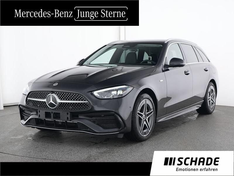 Grau Gebraucht 2025 Mercedes C300e AMG line Limousine | 47.650 € (Fairer Preis) - Bild 1/4