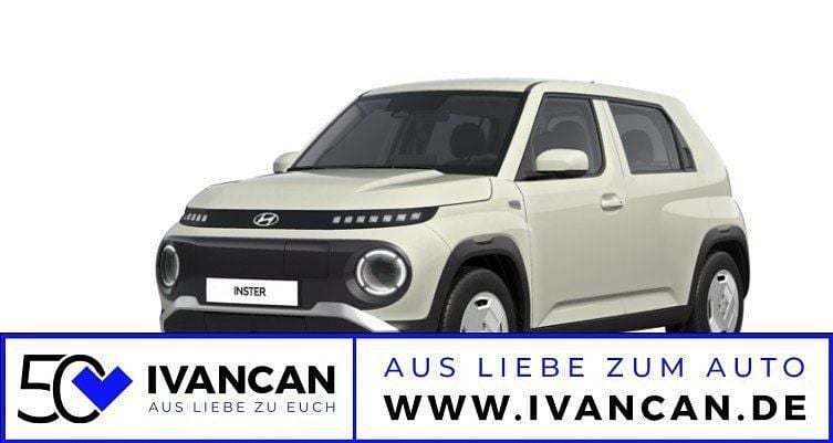 Unbleached ivory Neu 2025 Hyundai Inster Select Kleinwagen | 25.290 € (Superpreis) - Bild 1/4