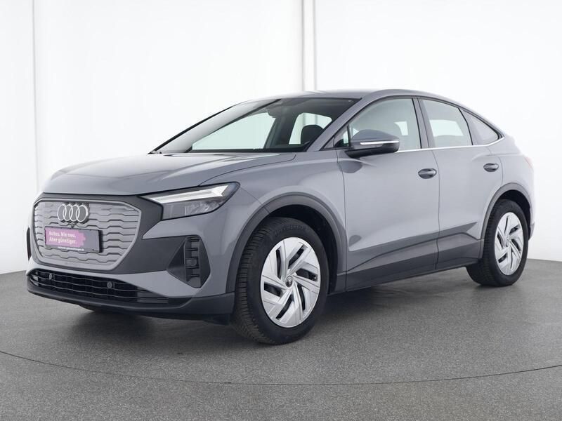 Kieselgrau Gebraucht 2023 Audi Q4 Sportback e-tron Basis SUV | 28.879 € (Guter Preis) - Bild 1/4
