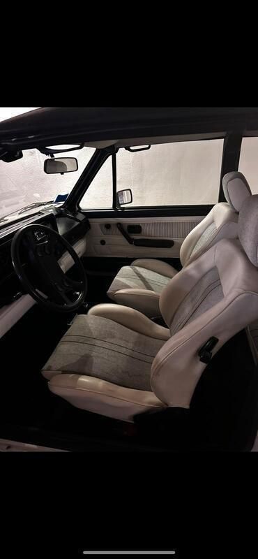 Weiß Gebraucht 1983 VW Golf Cabriolet Cabrio | 8.300 € - Bild 1/4